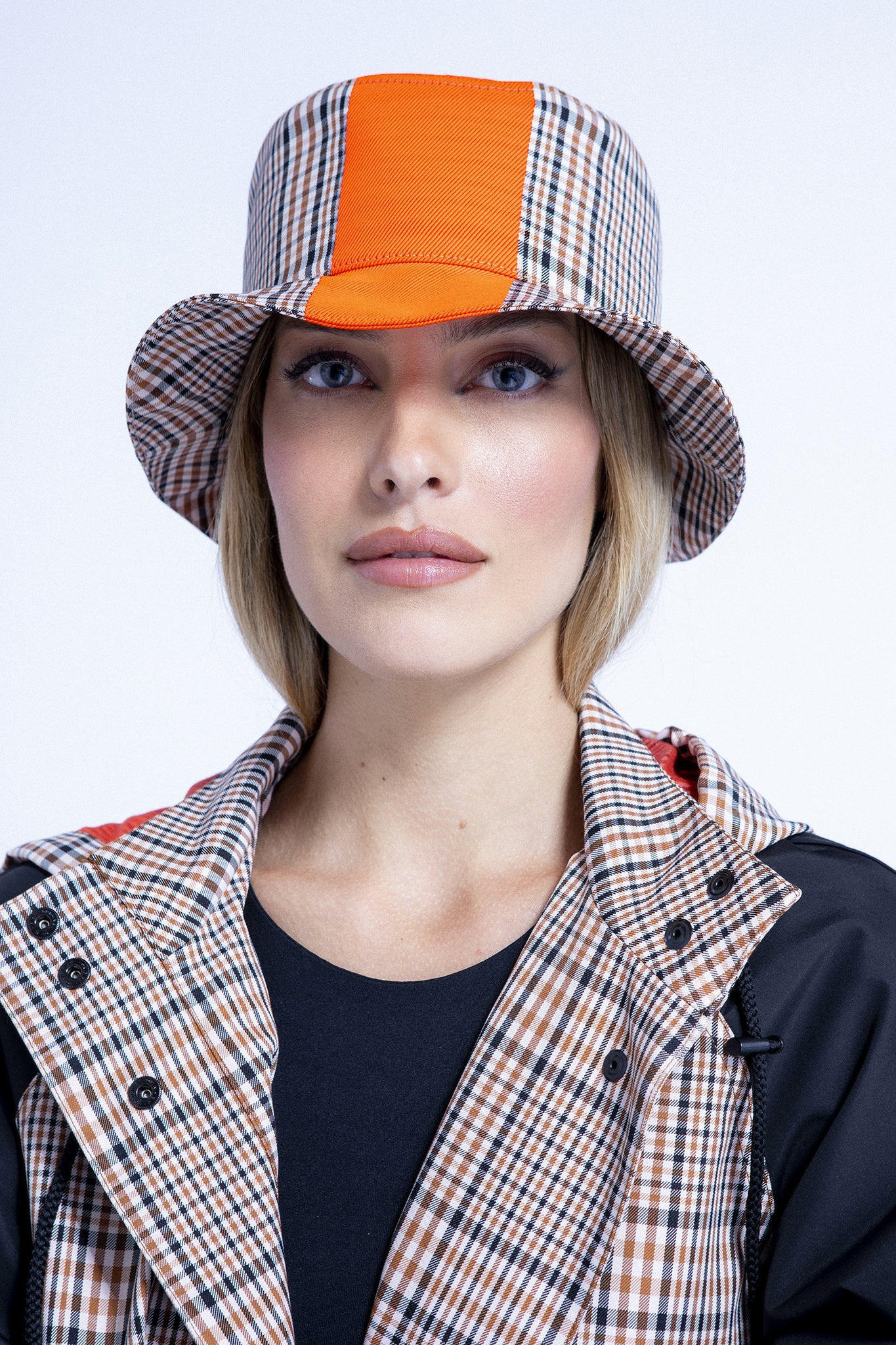 Bucket Hat with the orange stripe  - PSW 1